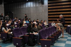 Lecturing at TNUA in Taipei